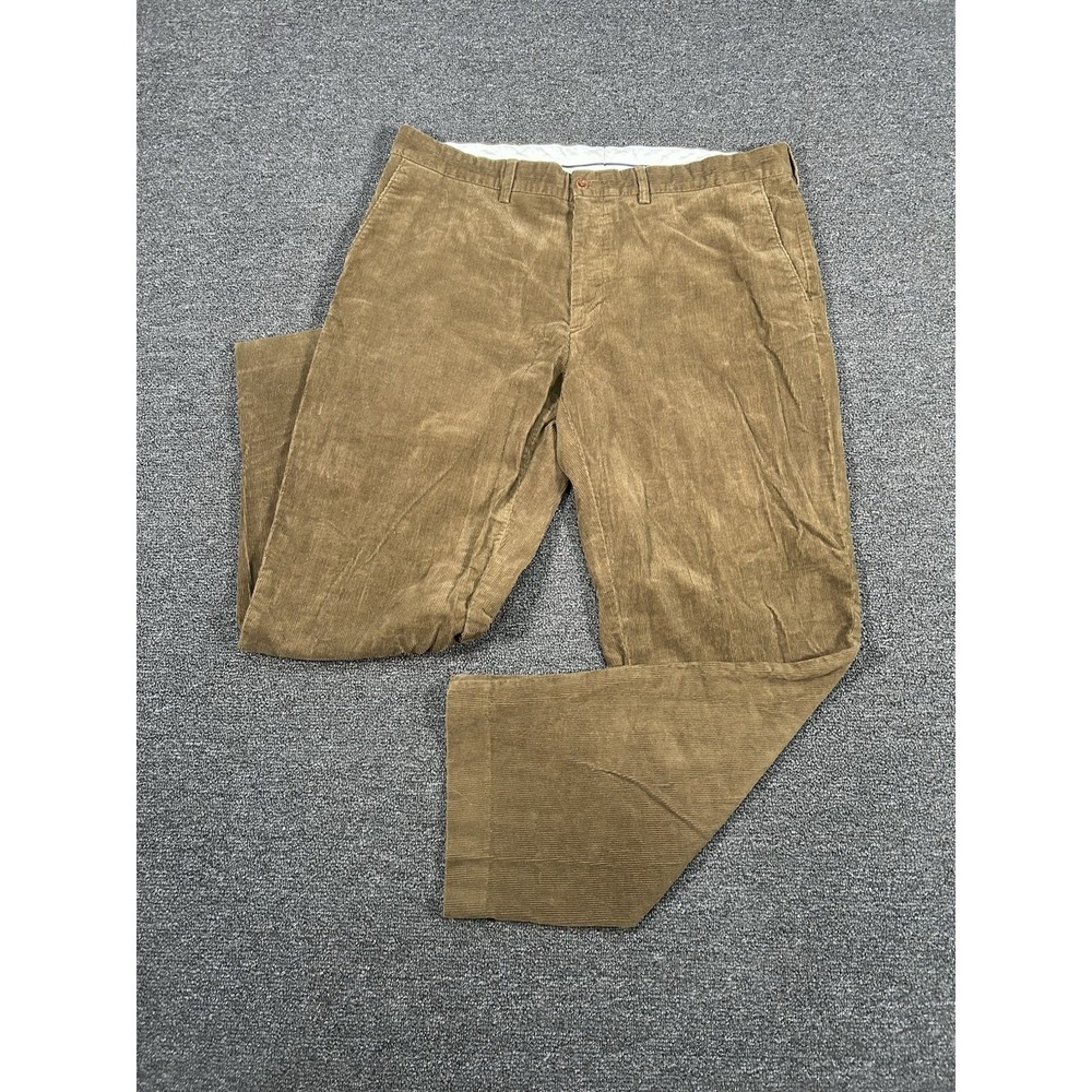 Polo Ralph Lauren Corduroy‎ Pants Men's 38x30 (Fits 38x29) Cotton Preppy Brown